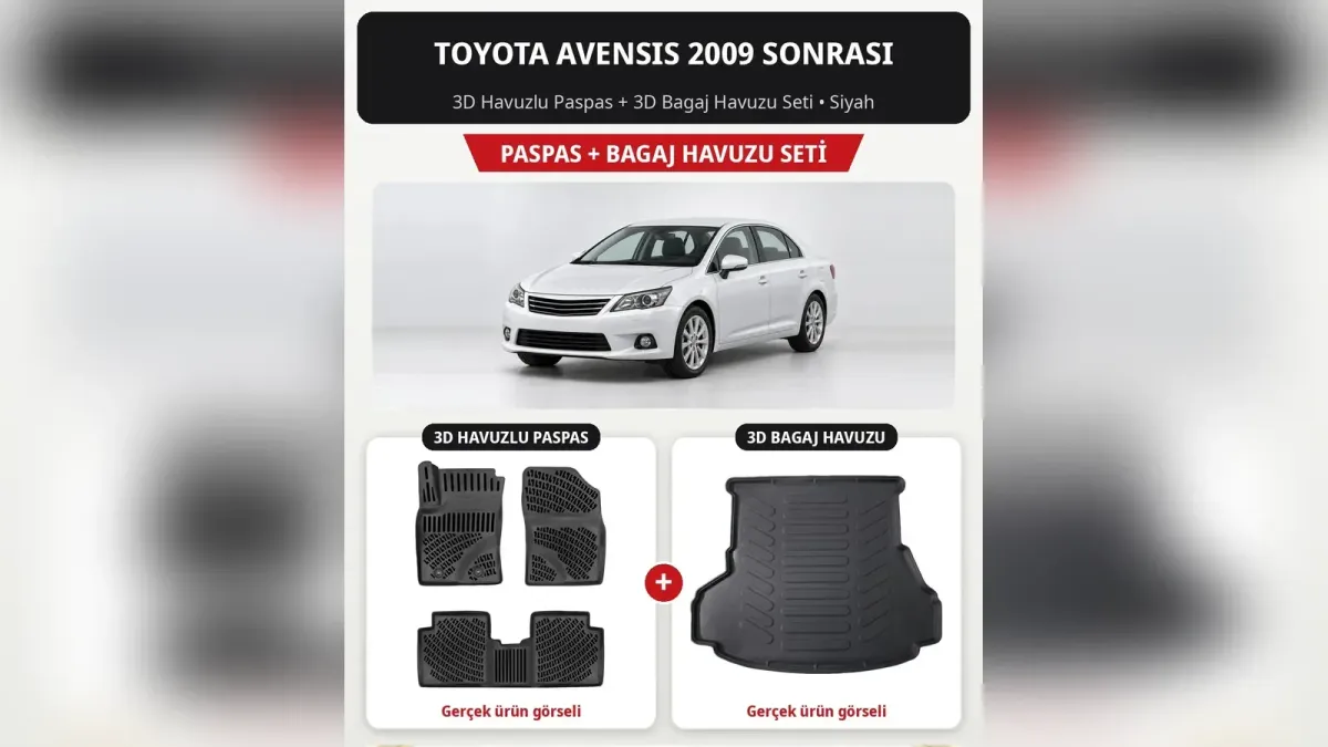 Toyota Avensis Paspas ve Bagaj Havuzu: T22, T25 ve T27 Rehberi