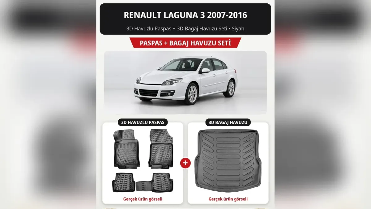 Renault Laguna Paspas ve Bagaj Havuzu: Laguna 1, 2 ve 3 Rehberi