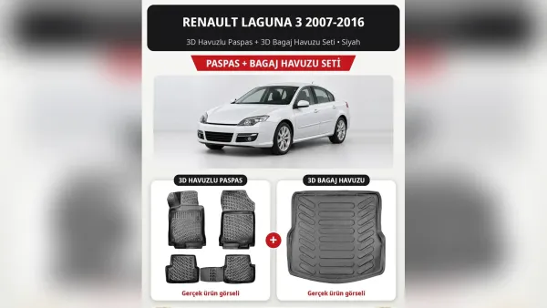 Renault Laguna Paspas ve Bagaj Havuzu: Laguna 1, 2 ve 3 Rehberi