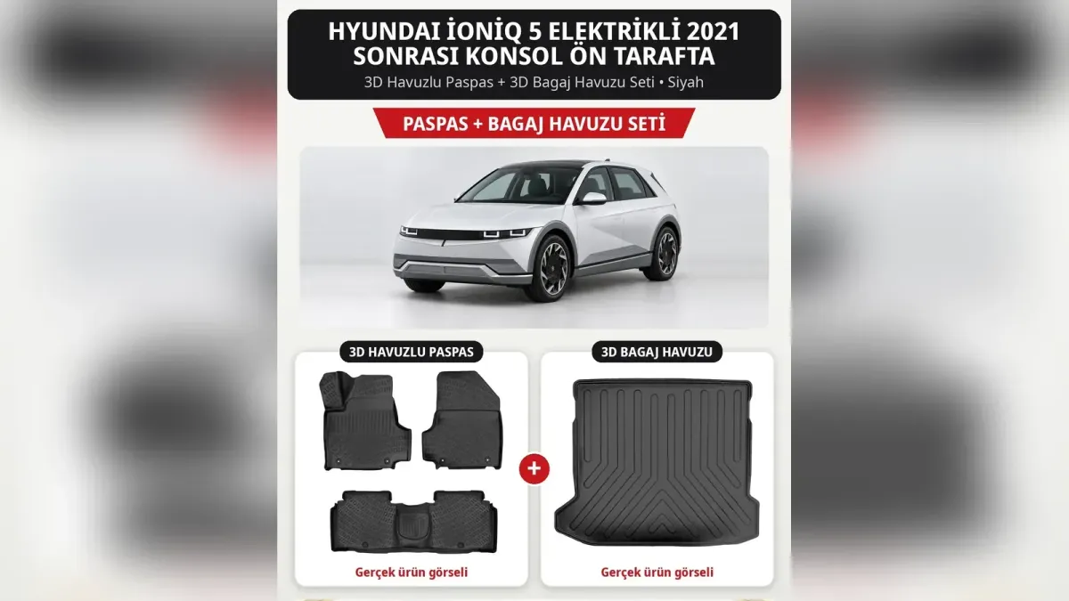 Hyundai Ioniq 5 Paspas ve Bagaj Havuzu: Konsol Tipine Göre Seçim