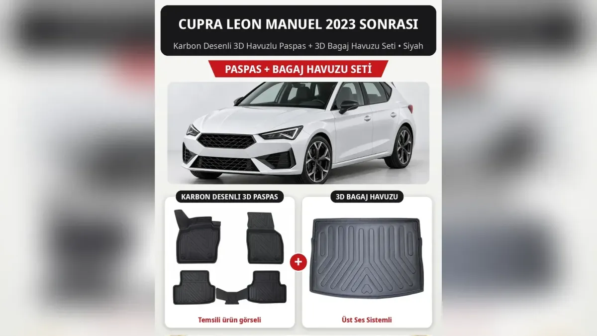 Cupra Leon Paspas ve Bagaj Havuzu: TSI, e-TSI ve Bagaj Kademesi