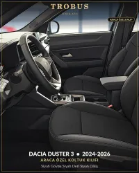 Siyah Gövde Siyah Deri Siyah Dikiş