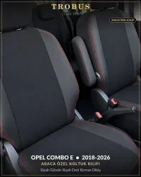 Siyah Gövde Siyah Deri Kırmızı Dikiş