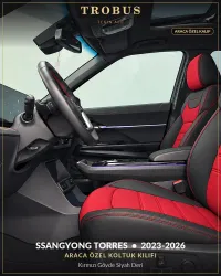 Kırmızı Gövde Siyah Deri