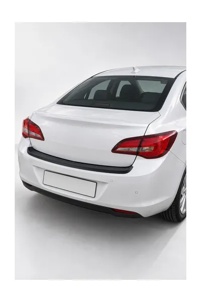 Opel Astra J Sedan 2012-2018 Uyumlu Arka Tampon Eşiği Koruma ABS Parlak Siyah