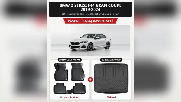 BMW 2 Serisi Paspas ve Bagaj Havuzu: Coupe, Tourer ve Gran Coupe