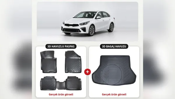Kia Cerato Paspas ve Bagaj Havuzu: LD, TD, YD ve BD Kasa Rehberi