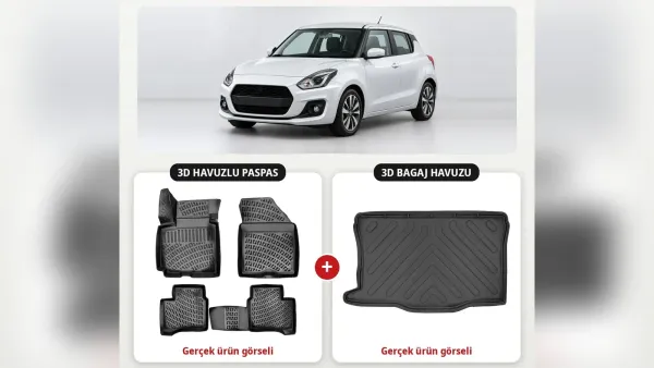 Suzuki Swift Paspas ve Bagaj Havuzu: 2004’ten Mild Hybrid’e Rehber