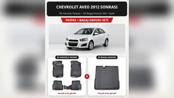 Chevrolet Aveo Paspas ve Bagaj Havuzu: T250 ve T300 Kasa Rehberi