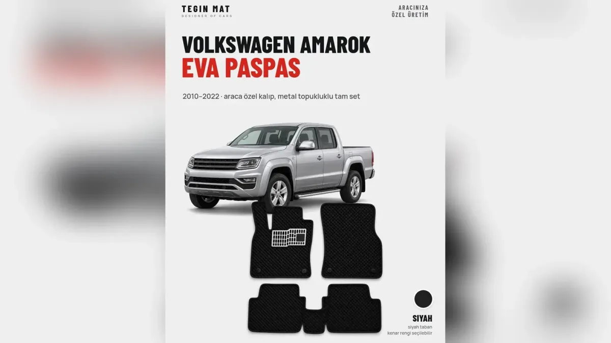 Volkswagen Amarok Paspas ve Aksesuar: Birinci ve İkinci Kuşak