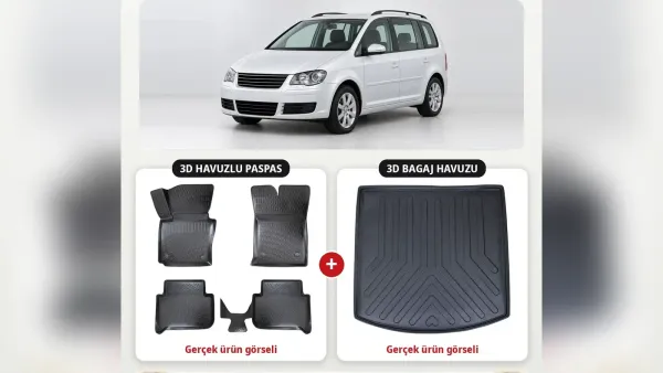 Volkswagen Touran Paspas ve Bagaj Havuzu: Touran I ve II İçin Rehber