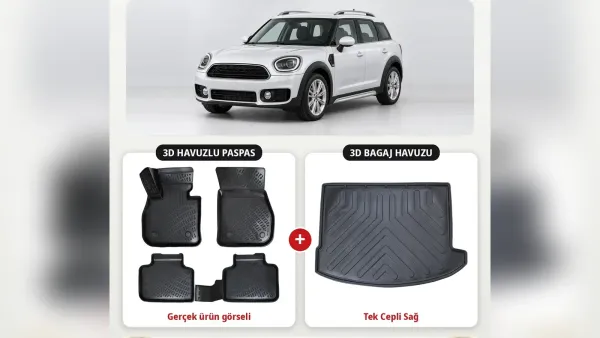 Mini Countryman Paspas ve Bagaj Havuzu: R60, F60 ve U25 Rehberi