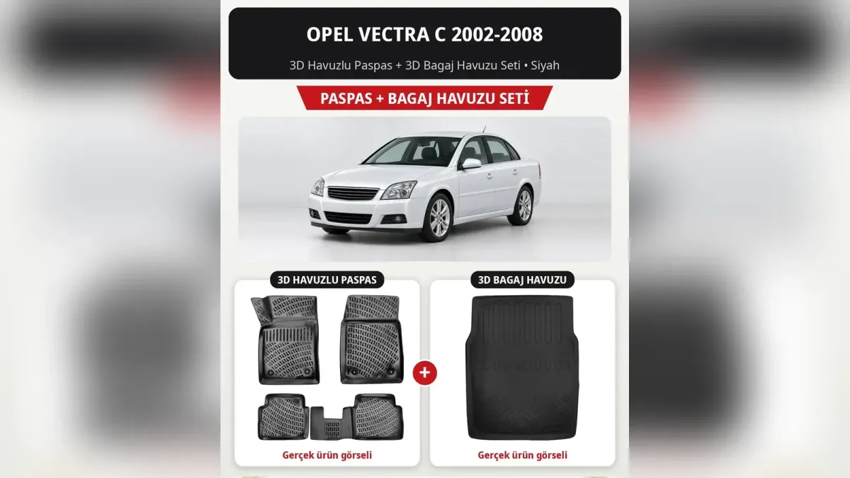 Opel Vectra Paspas ve Bagaj Havuzu: A, B ve C Kasa Rehberi