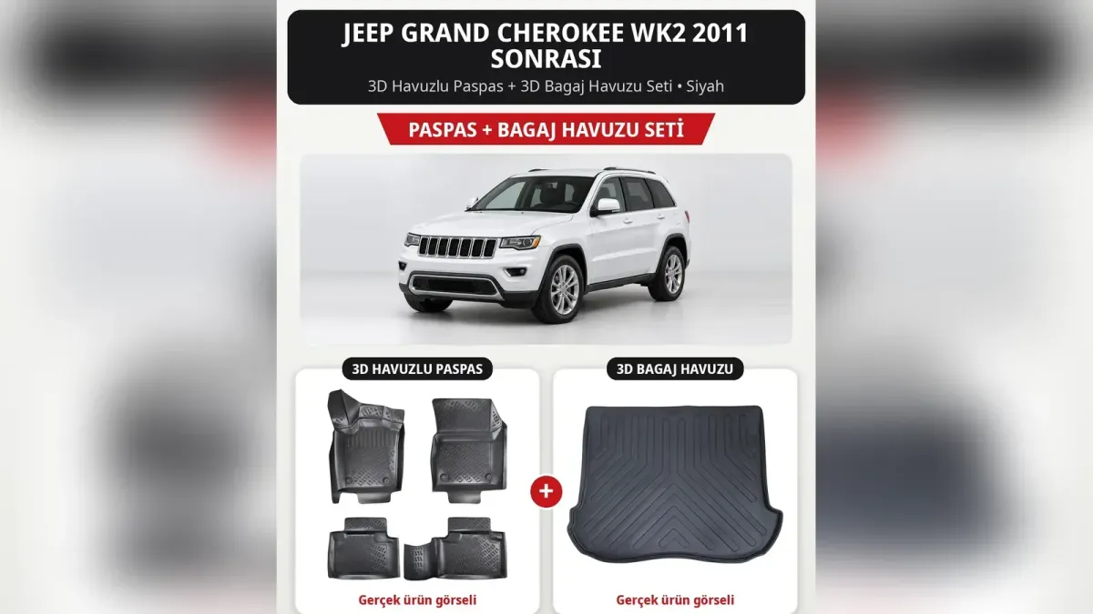 Jeep Grand Cherokee Paspas ve Aksesuar: ZJ’den WL’ye Yıl Yıl Rehber