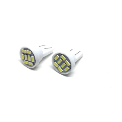 Led Park Lambası T10 Beyaz 8 Ledli Çift Takım
