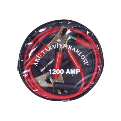 Araç Çantalı Akü Takviye Kablosu 55 mm Kalınlık 1200 Amper