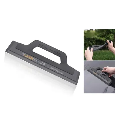 Su Kurutma Kazıyıcı Saplı Oto Çekpas 29 cm Siyah