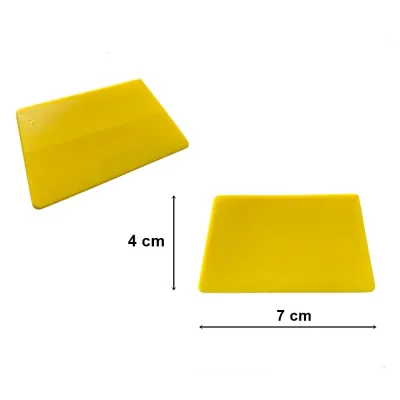 Folyo ve Cam Filmi Uygulama Aparatı Mini Ragle 4x7 cm Sarı