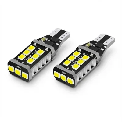 Oto Park Lambası T15 Ampul 12V 15 LED 2'li Beyaz
