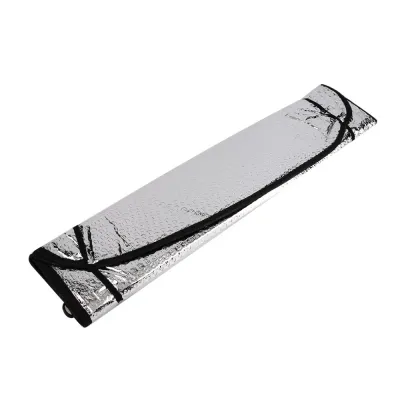 Oto Ön Cam Güneşliği Metalize 140x70 cm Gri