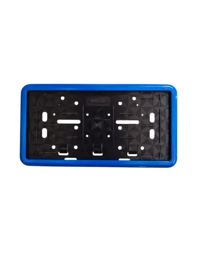 Dikdörtgen Plaka Altlığı Çerçeveli Plakalık 26x17 cm 1 Adet Mavi