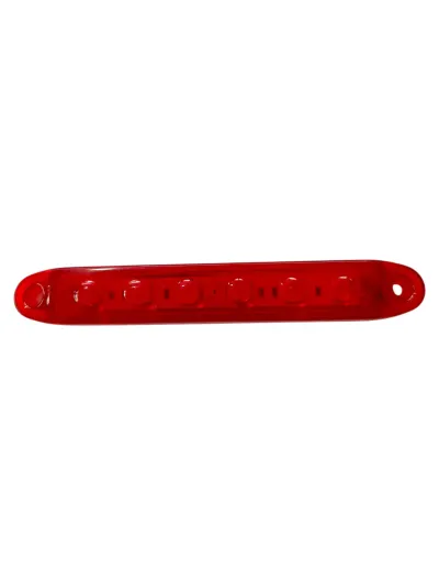 Dorse Led Lambası 12-24V Parmak Tip 6 Ledli 13,5 cm Kırmızı