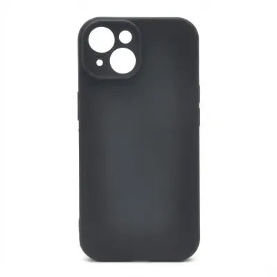 Silikon Esnek Telefon Kılıfı iPhone 13 Uyumlu Siyah