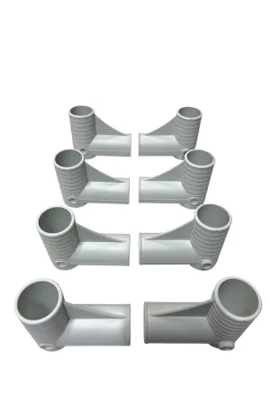 Beşik ayak 32 mm kalın borulu beşikler için sağlam kaymaz köşe ayak 3