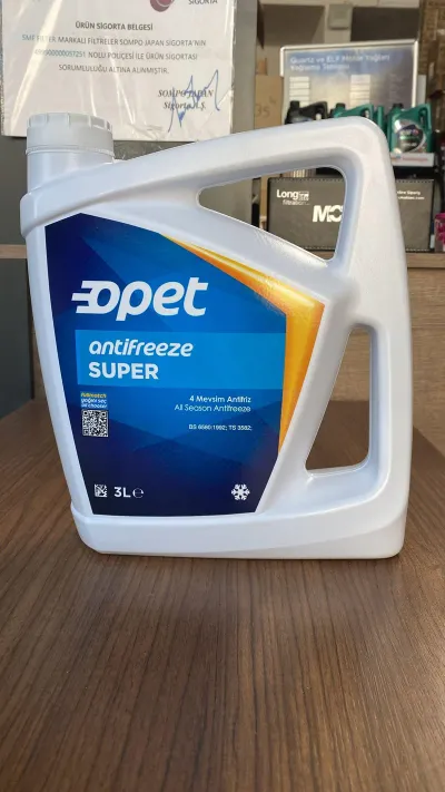OPET -74 SÜPER (MAVİ) 3 LİTRE ANTİFİRİZ