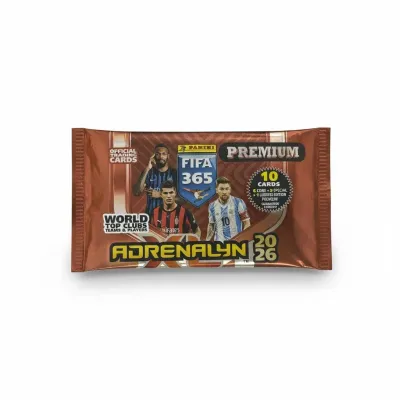 Panini FIFA 365 Adrenalyn XL 2026 Premium 1 Paket (10 Kart)