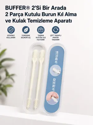 2'si 1 Arada Burun Kıl Alma ve Kulak Temizleme Aparatı