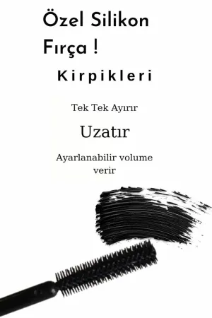 Kirpi Ultra Volume / Hacim Veren Siyah Maskara