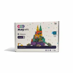 Mini Magnetic Imagination 64 Parça Arabalı Manyetik Blok Seti