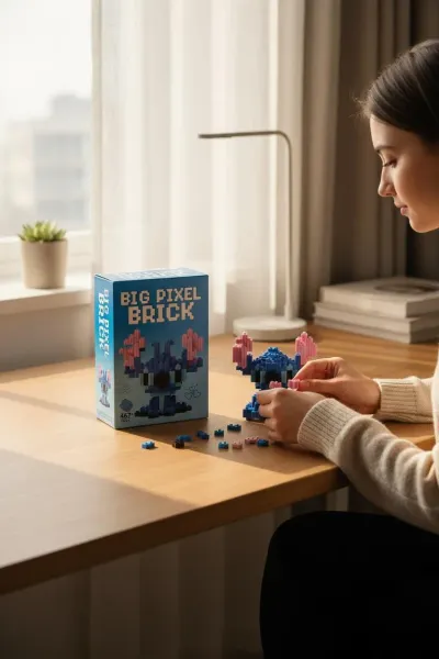 Pixel Blok Oyuncak Seti 467 Parça Mini Blok Yapım Oyunu