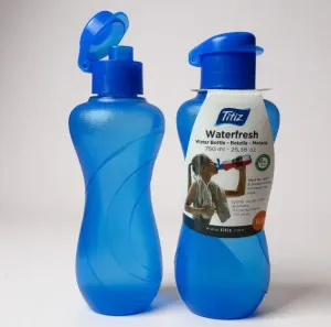 Titiz Waterfresh 750 ml Spor Matara – BPA İçermez, Taşınabilir Su Şişesi - Lacivert