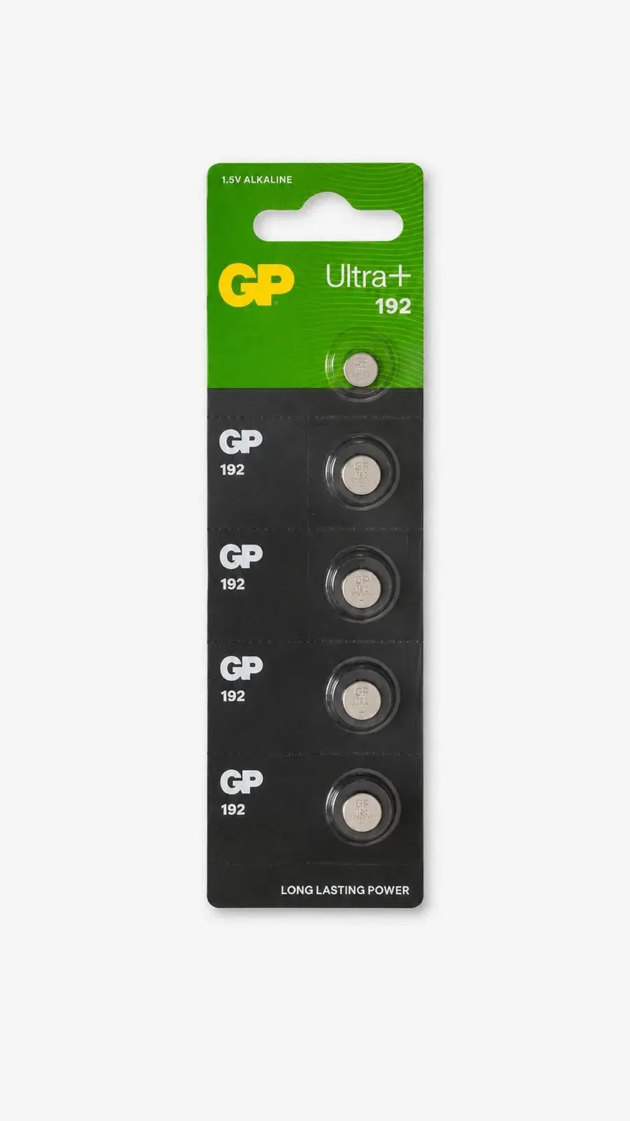 GP Ultra+ 5 Adet 192 LR41 1.5V Alkalin Düğme Pil - Düğme Pil Seti Ateş Ölçer Pili