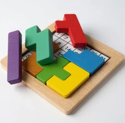 Redka Pratik Zeka 2 Ahşap Akıl ve Mantık Oyunu - Eğitici Puzzle