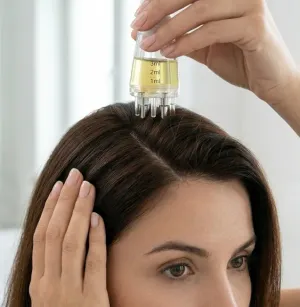 Saç Serum Aplikatör Şişesi Mini | Saç Derisi ve Cilt Bakım İçin Uçlu Dağıtıcı Şişe