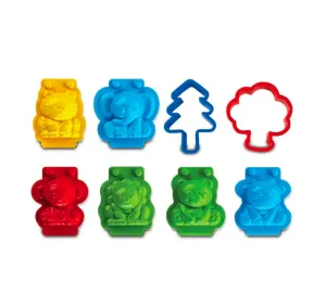 Art Craft Art Sand 3D Hayvanlar Kinetik Oyun Kumu 500 Gr 8 Parça Kalıplı Set