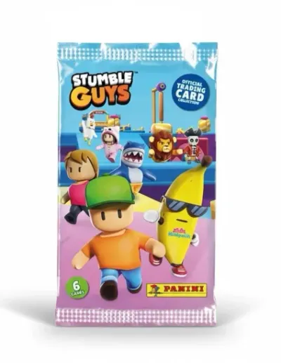 Stumble Guys Resmi Kart Paketi – Panini 6’lı Koleksiyon Kartı