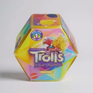 Mattel Trolls Band Together Sürpriz Figür – 1 adet çantaya takılabilen sürpriz troll figür
