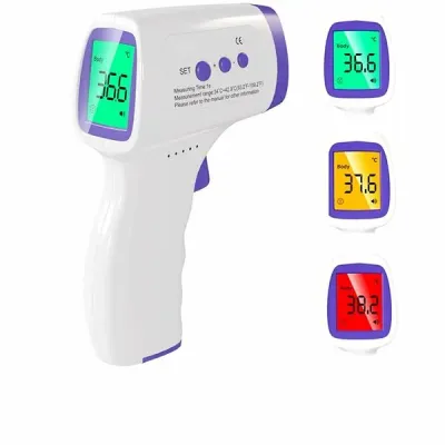 Ateş Ölçer (Tabanca Model) Dijital Ateş Ölçer (Temassız-16 Hafıza- Pilli) Nursemed AD-801 HS-257