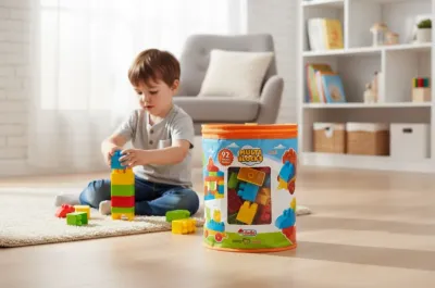 Dede Multi Blocks 92 Parça Eğitici Oyuncak – Renkli Blok Seti (18 Ay+)