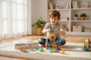 Sunman Geometric Building Block Manyetik İnşaat Seti 36 Parça