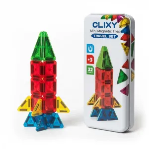Mini Manyetik Yapı Blokları Seyahat Seti – 32 Parça Eğitici Oyuncak