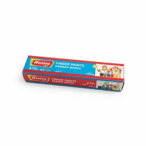 Parmak Boyası 6 Renk – Finger Paints 6×25 ml