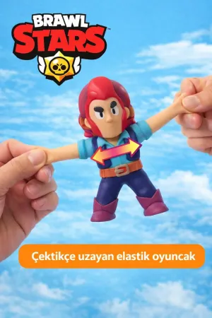 Brawl Stars Monster Flex Esnek Oyuncak Figür – Çek Uzat Stres Oyuncağı