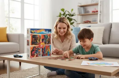 Hot Wheels 4’lü Puzzle Set – 24, 35, 54 ve 70 Parça