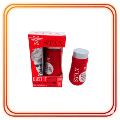 Stax Wax Ultra Hold 20 gr Pudra Wax | Güçlü Tutuşlu Mat Saç Şekillendirici (Kırmızı Kutu)