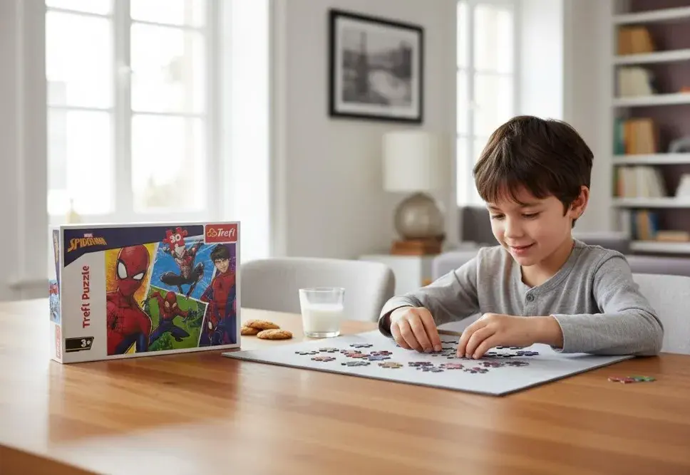 Trefl Marvel Spider-Man 30 Parça Puzzle – Çocuk Yapboz (3+ Yaş)